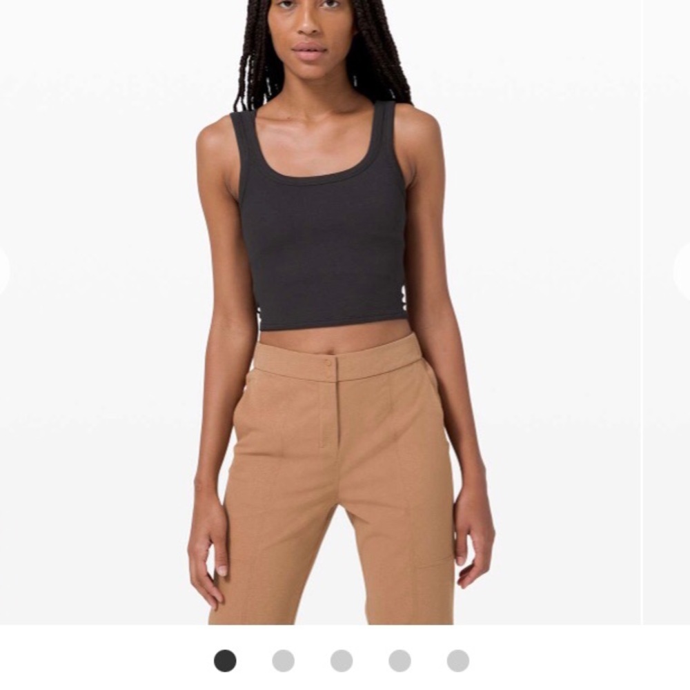 Lululemon black Held Tight tank